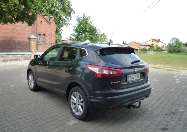 Nissan Qashqai cena 48700 przebieg: 239000, rok produkcji 2016 z Płock małe 407